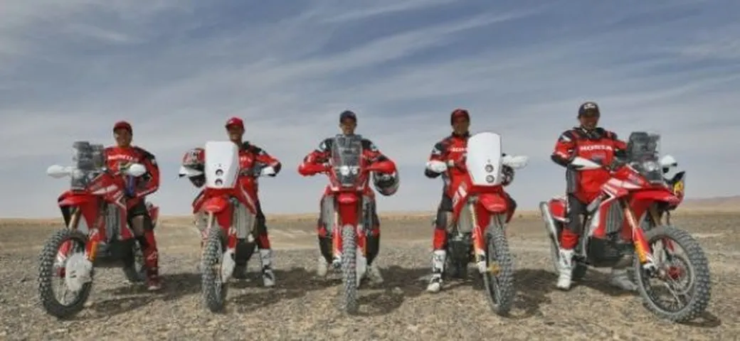 Il Team HRC al debutto nel Rally del Marocco