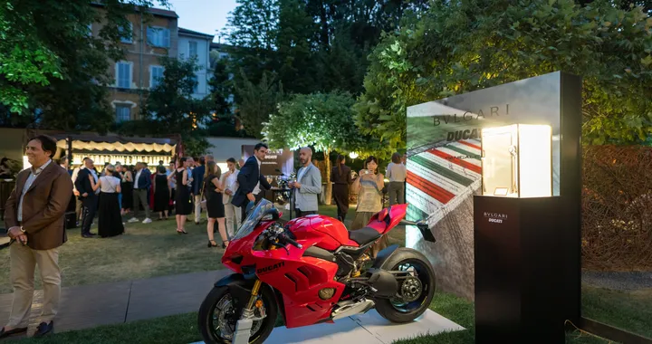 Ducati e Bulgari celebrano la loro partnership a Milano