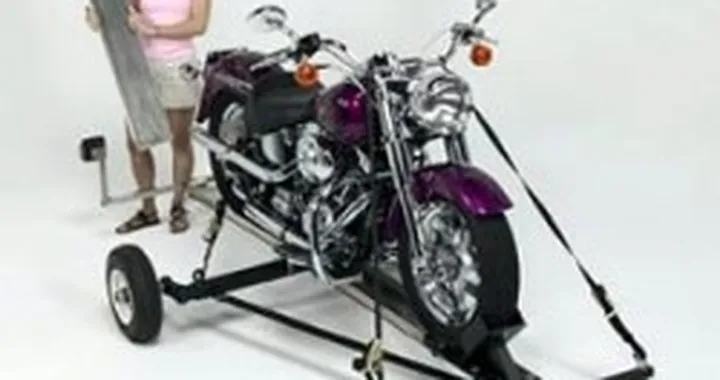 Carrello porta moto smontabile