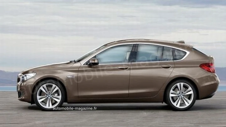 BMW: ricostruzione grafica della Serie 1 GT