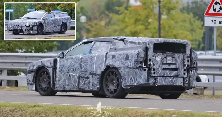 Ferrari Elettrica, debutto più vicino: muletto sorpreso su strada