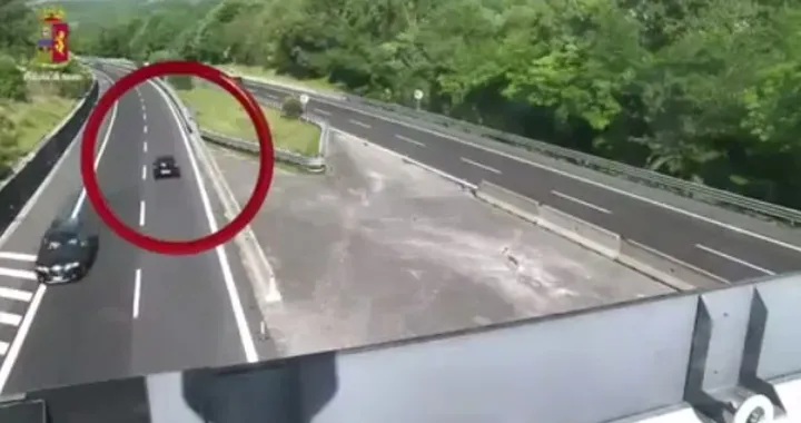 Contromano sull' autostrada A24: fermato [Video]