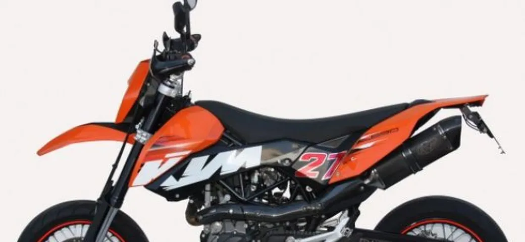 Scarico Exan X-Black per KTM SMC 690