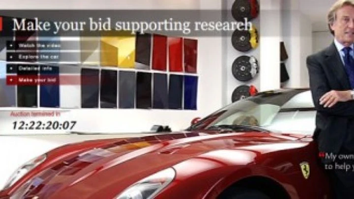 Ferrari: all'asta la 599 GTB di Montezemolo