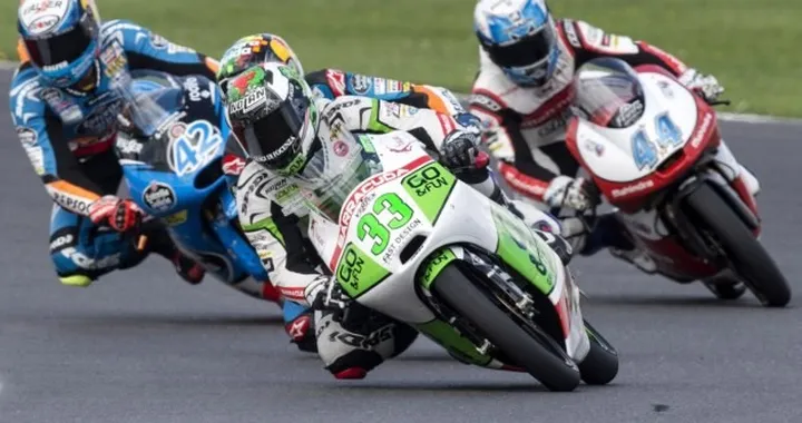 Moto3 Silverstone 2014: Rins vince allo sprint su Marquez e Bastianini