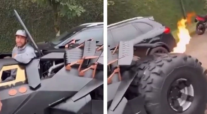 Neymar diventa un supereroe comprando la Batmobile: acquisto da 1,3 milioni