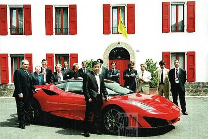 Ferrari SP1: in Giappone la prima fuoriserie disegnata da Fioravanti