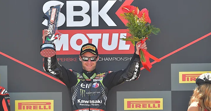 SBK, Misano 2018: Gara 1 è di Rea. Anche il Mondiale. Ducati e Aprilia sul podio