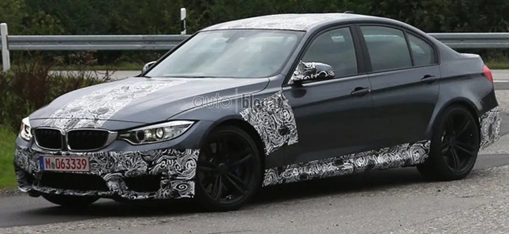 BMW M3 F30: nuove foto spia della berlina