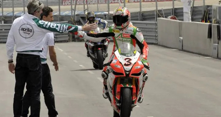 Il trionfo di Biaggi-Aprilia non è ... "scontato" ma ... "conquistato"