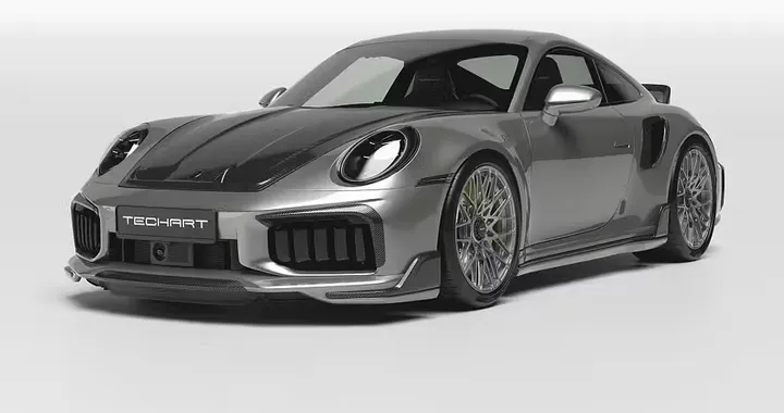 Techart trasforma la Porsche 911 Turbo S: ora ha 811 CV e un look ancora più estremo