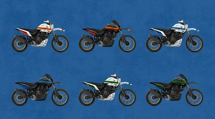 Yamaha Ténéré 700, i nuovi kit retrò riportano gli anni ’70 sulle maxi enduro