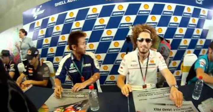 Marco Simoncelli @ MotoGP 2011 Sepang, Malaysia.