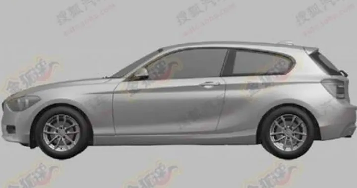 BMW Serie 1 3 porte F20: ecco i disegni tecnici