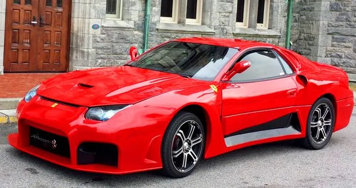 Ferrari F430: la bizzarra replica su base Mitsubishi 3000 GT
