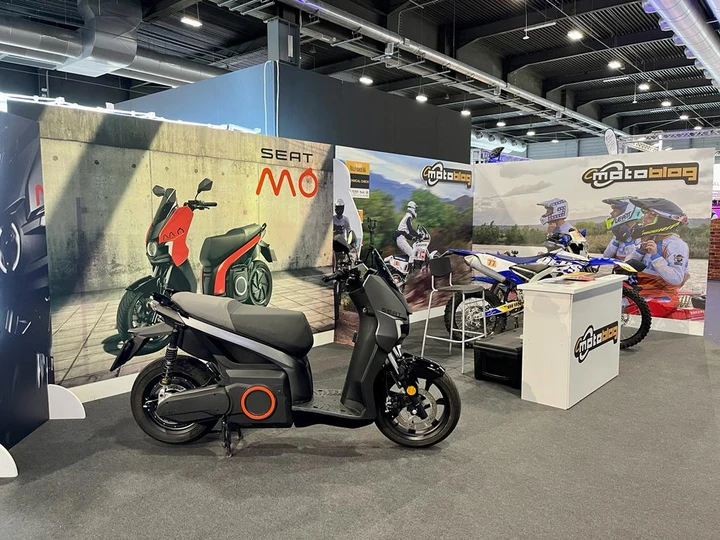 Mobilità elettrica: Seat MÓ 125 allo stand Motoblog di Motor Bike Expo 2023