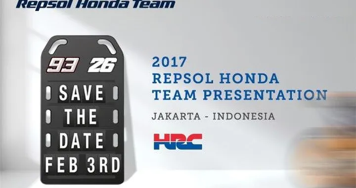 MotoGP: presentazione Honda Repsol il 3/2 a Jakarta