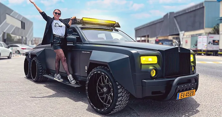 Rolls-Royce Phantom 6x6: tuning estremo