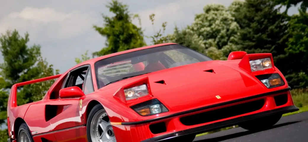 Ferrari F40: all'asta per più di un milione di euro