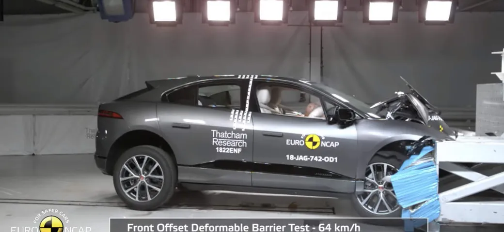 Auto elettriche a 5 stelle Euro NCAP: la Jaguar I-Pace