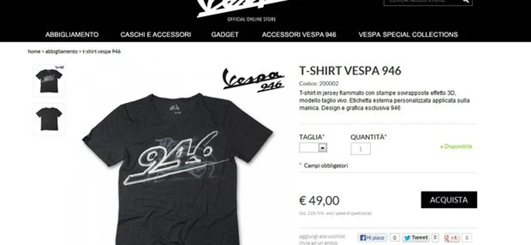 Apre Vespa Store