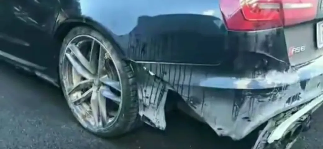 Valentino Rossi, incidente con la sua Audi RS6: ecco cosa è successo