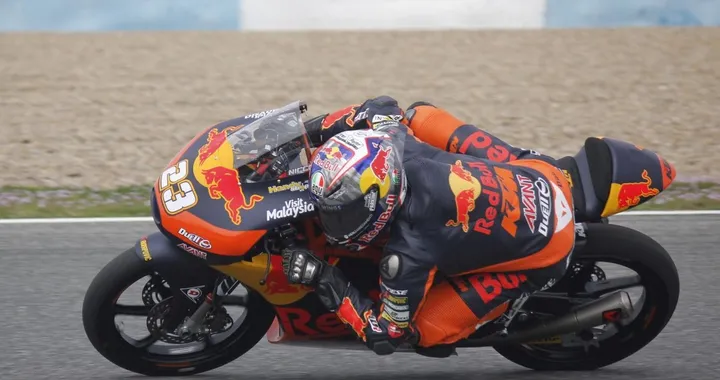 Test Moto3, Antonelli: "Sono contento, sono migliorato molto"