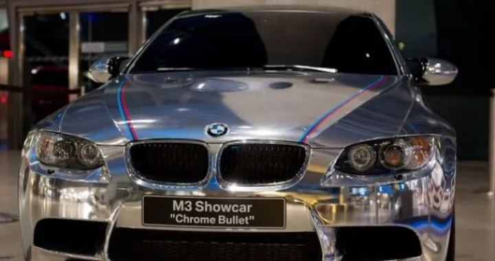 BMW M3 Coupé Chrome Bullet