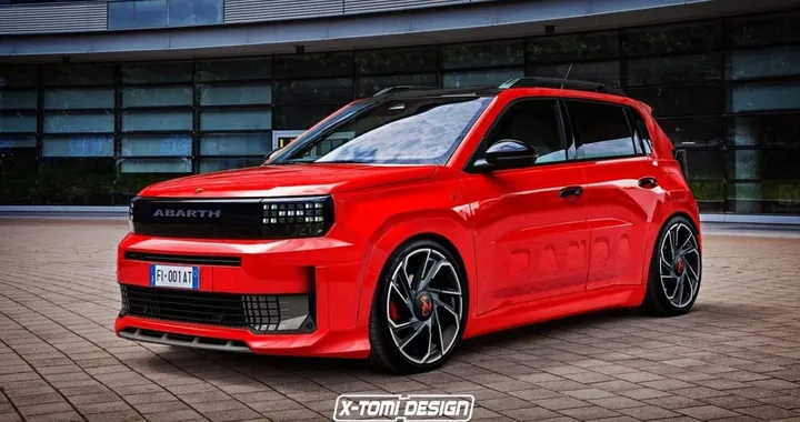 Fiat Grande Panda Abarth, pronta con motori a combustione