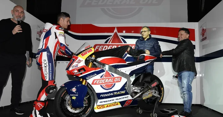 Moto2: presentato il team Federal Oil Gresini