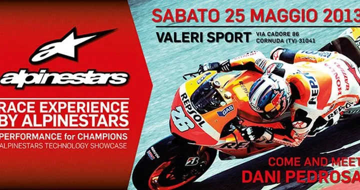 Alpinestars: Race Experience a Cornuda (TV) con Dani Pedrosa