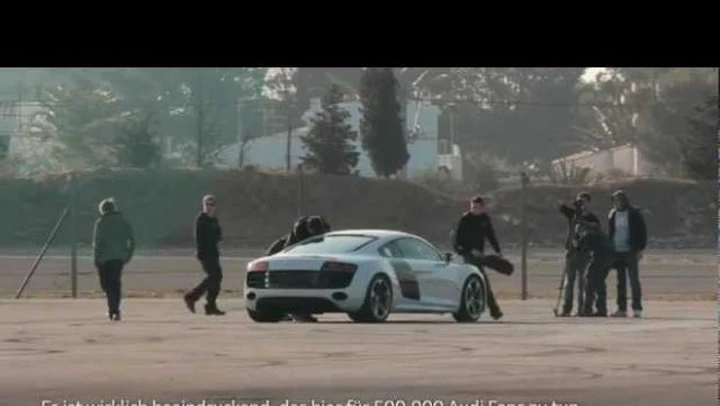Dindo Capello drifting con Audi R8 V10: il making of