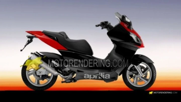 Rendering Aprilia Leonardo 500
