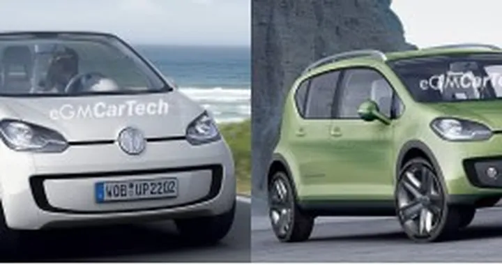 Volkswagen Up! - rendering delle versioni SUV e Cabrio