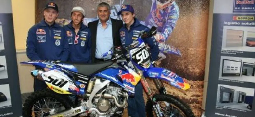 Presentazione team Red Bull Yamaha De Carli 2009