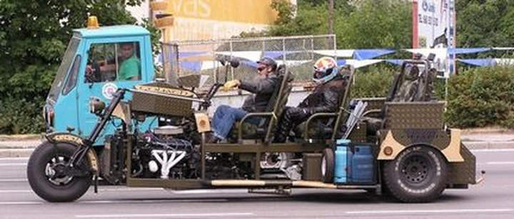 Goliath: la moto 