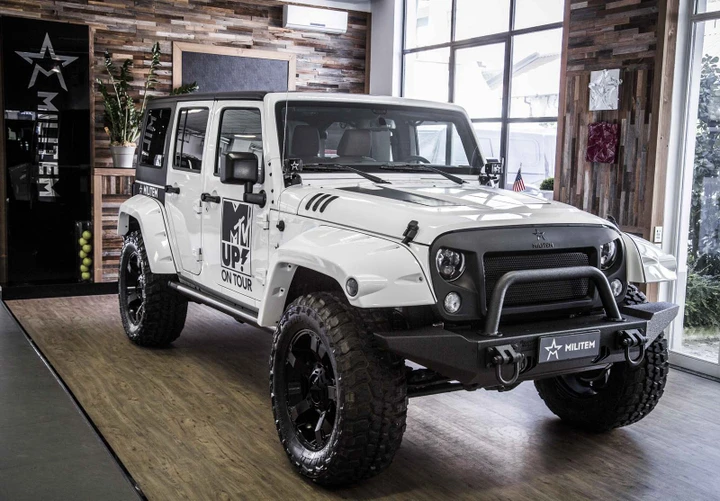 Militem Wrangler: esemplare unico per le piazze di MTV