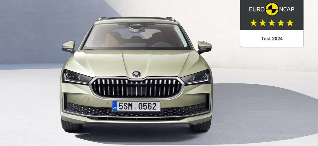 Škoda Kodiaq e Superb guadagnano le 5 stelle Euro NCAP