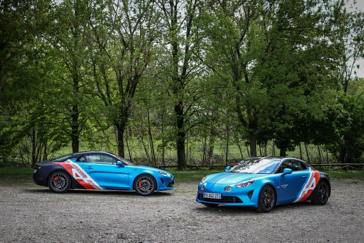 Alpine A110: la versione speciale Trackside per Alonso e Ocon