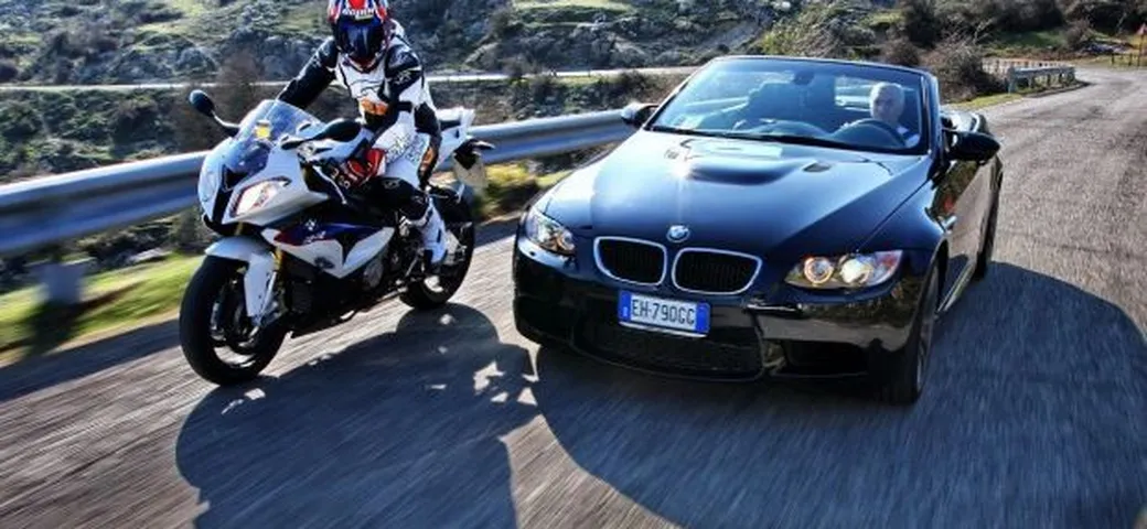 BMW M3 VS S1000RR: il video confronto in pista