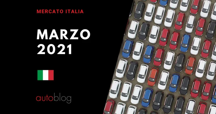 Mercato auto Italia: le immatricolazioni di marzo 2021