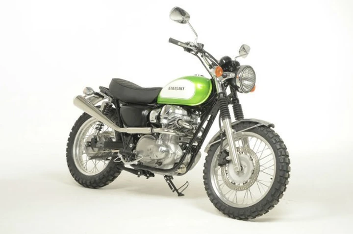 Kawasaki W800 Trail Blazer by Earnshaws Motorcycles