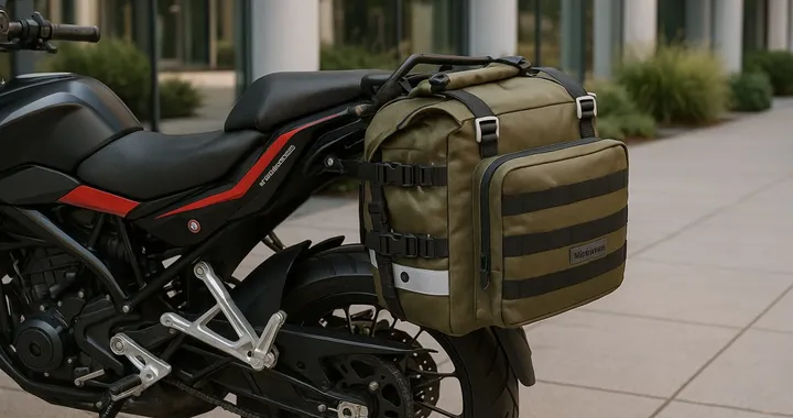 Viaggiare in moto con stile: la borsa impermeabile da 20L oggi in offerta