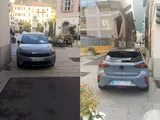 Auto fa l'en plein, divieto di sosta nella Ztl e sotto un semaforo