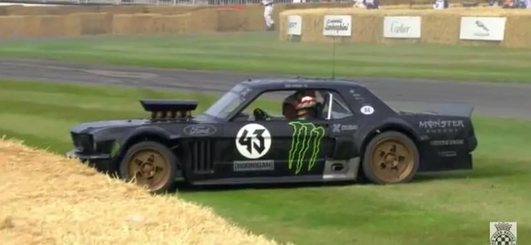 A Goodwood sbaglia pure Ken Block