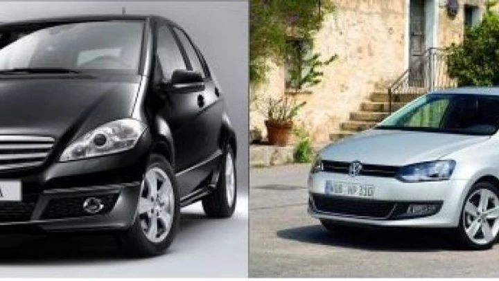 Cittadine tedesche: Volkswagen Polo contro Mercedes Classe A