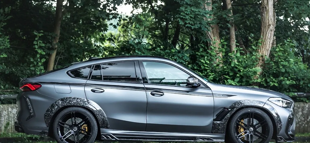 BMW X6 M: il tuning di Manhart la rende unica