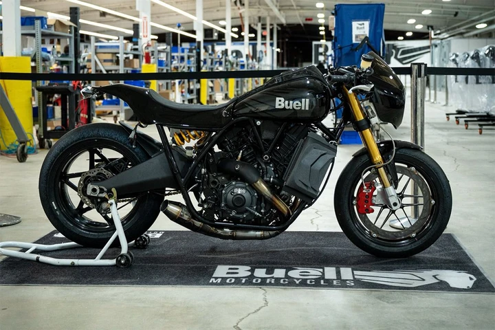 Buell sorprende con una cafe racer da 173 CV, ma non sarà mai in vendita