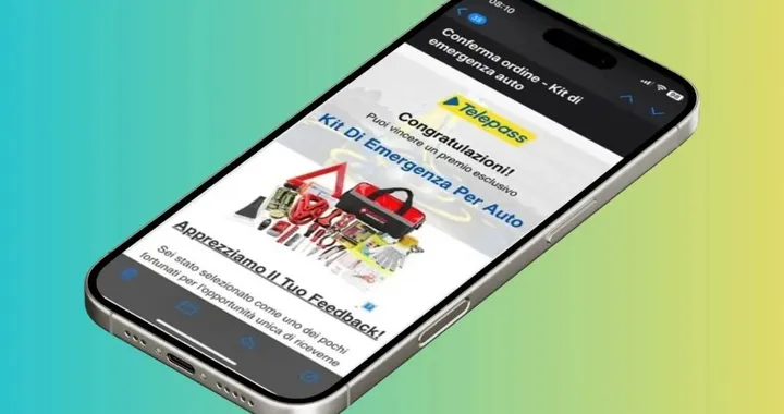 Truffa Telepass: attenzione all'email del kit emergenza auto