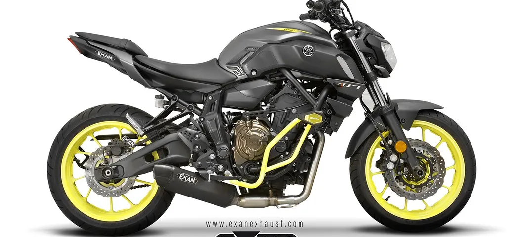 Exan, due nuove soluzioni per la Yamaha MT-07